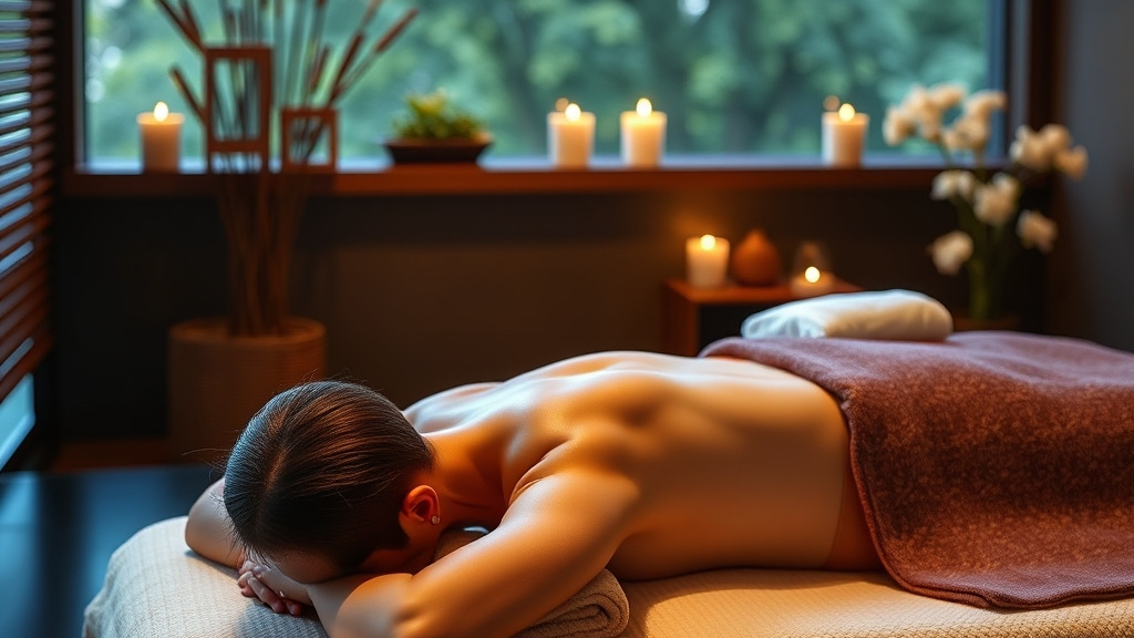 Professional editorial photograph illustrating Unwind and Rejuvenate with Professional Body Massage. Setting and context: Body Massage. Relevant details: Welcome to a world of deep relaxation and holistic wellness. Body massage therapy offers a proven pathway to reduce stress, alleviate muscle tension, and improve overall healt. Natural realistic atmosphere, no signage, lettering or logos.